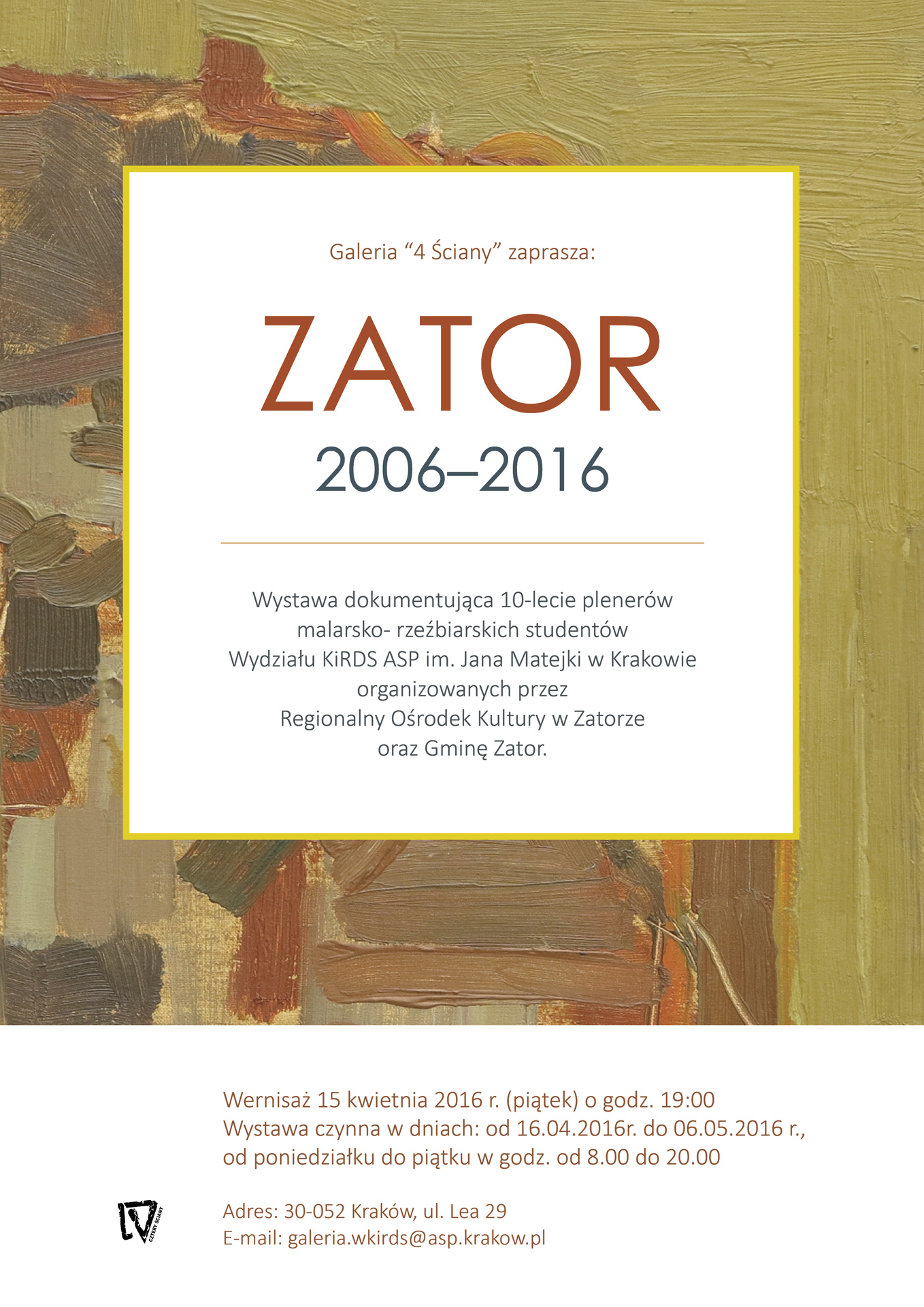 Wystawa – ZATOR 2006-2016 malarstwo i rzeźba