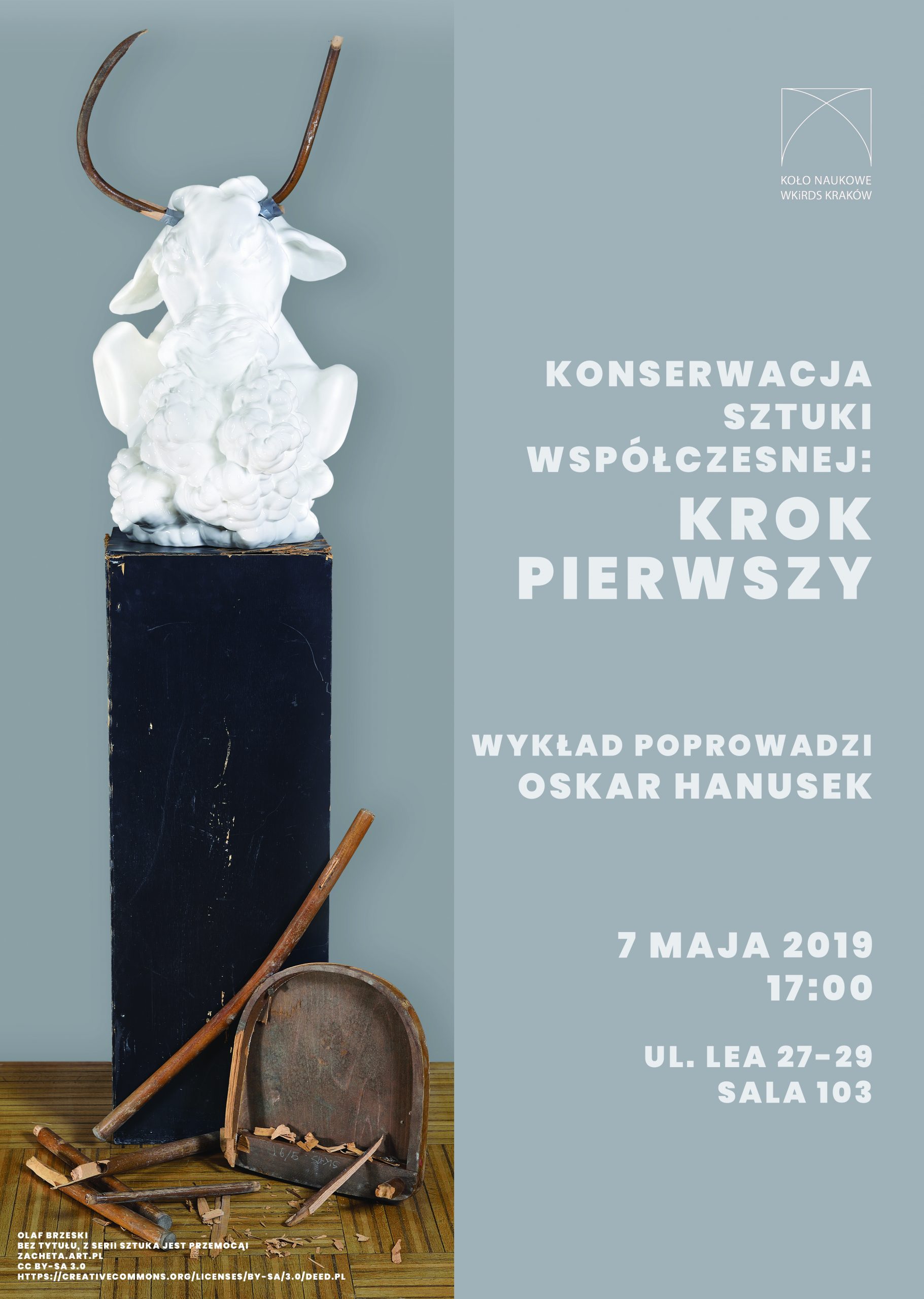 Wykład „Konserwacja sztuki współczesnej: krok pierwszy”