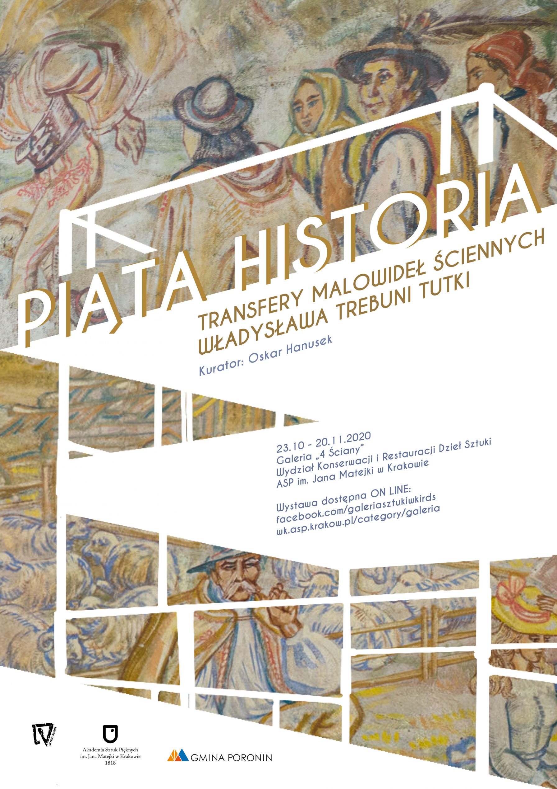 „Piąta historia” – wystawa transferów malowideł Władysława Trebuni Tutki (zapowiedź)