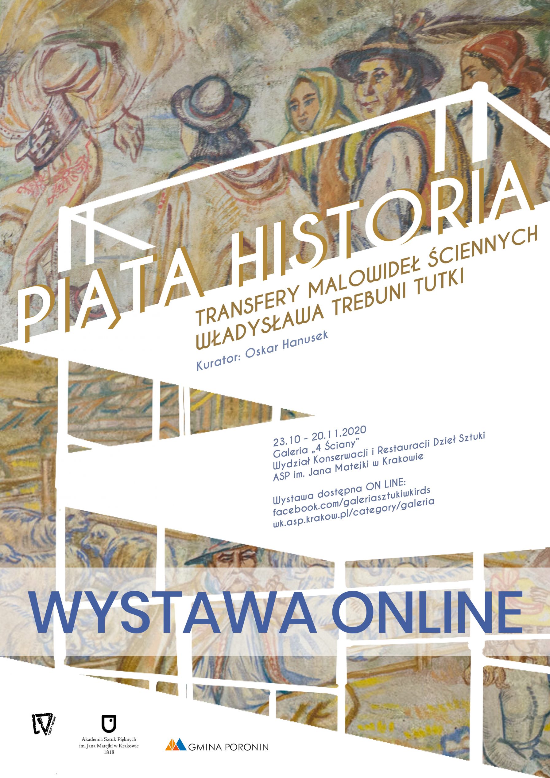 „Piąta historia” – wystawa transferów malowideł Władysława Trebuni Tutki