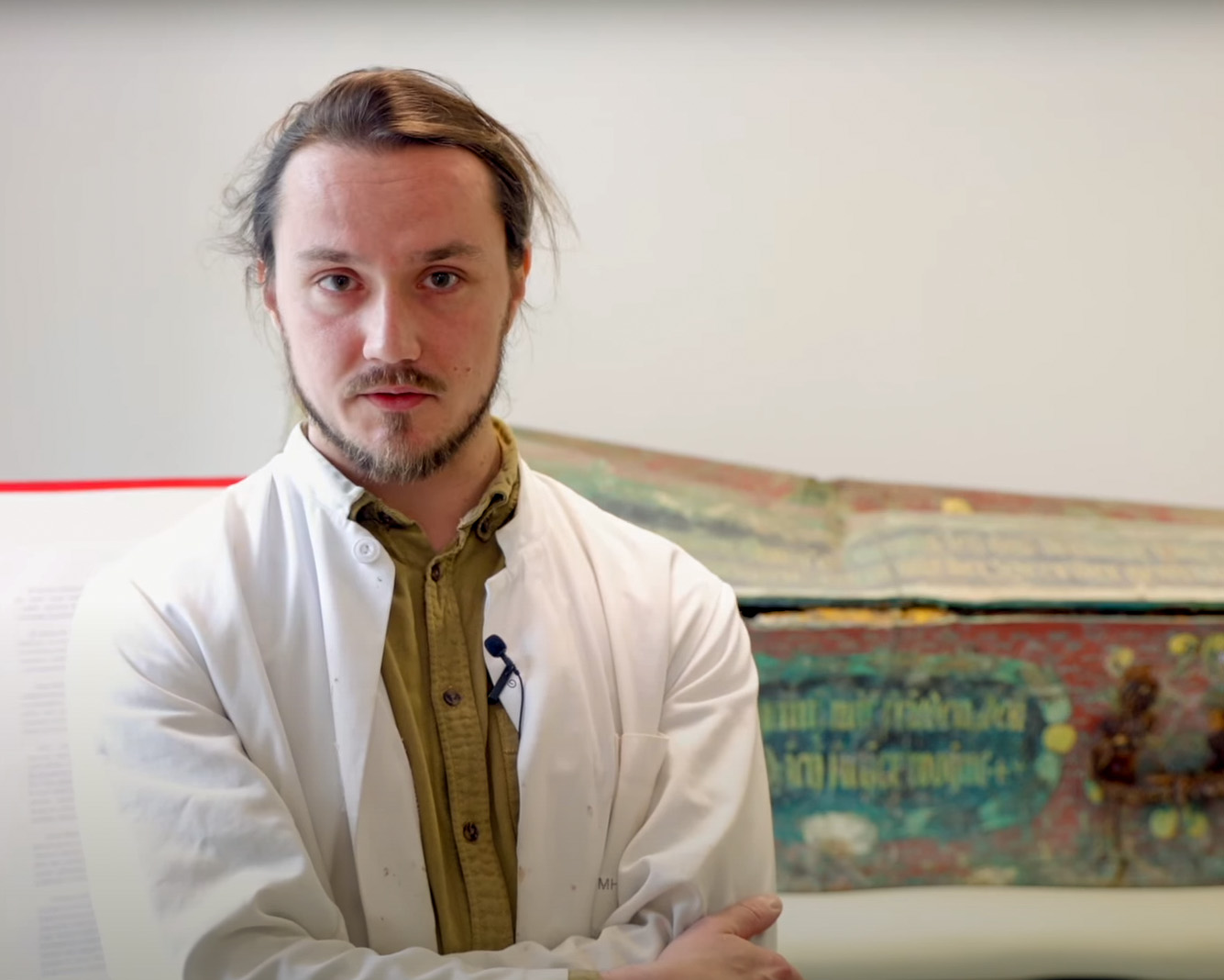 Lubański sarkofag w rękach badaczy z krakowskiej ASP