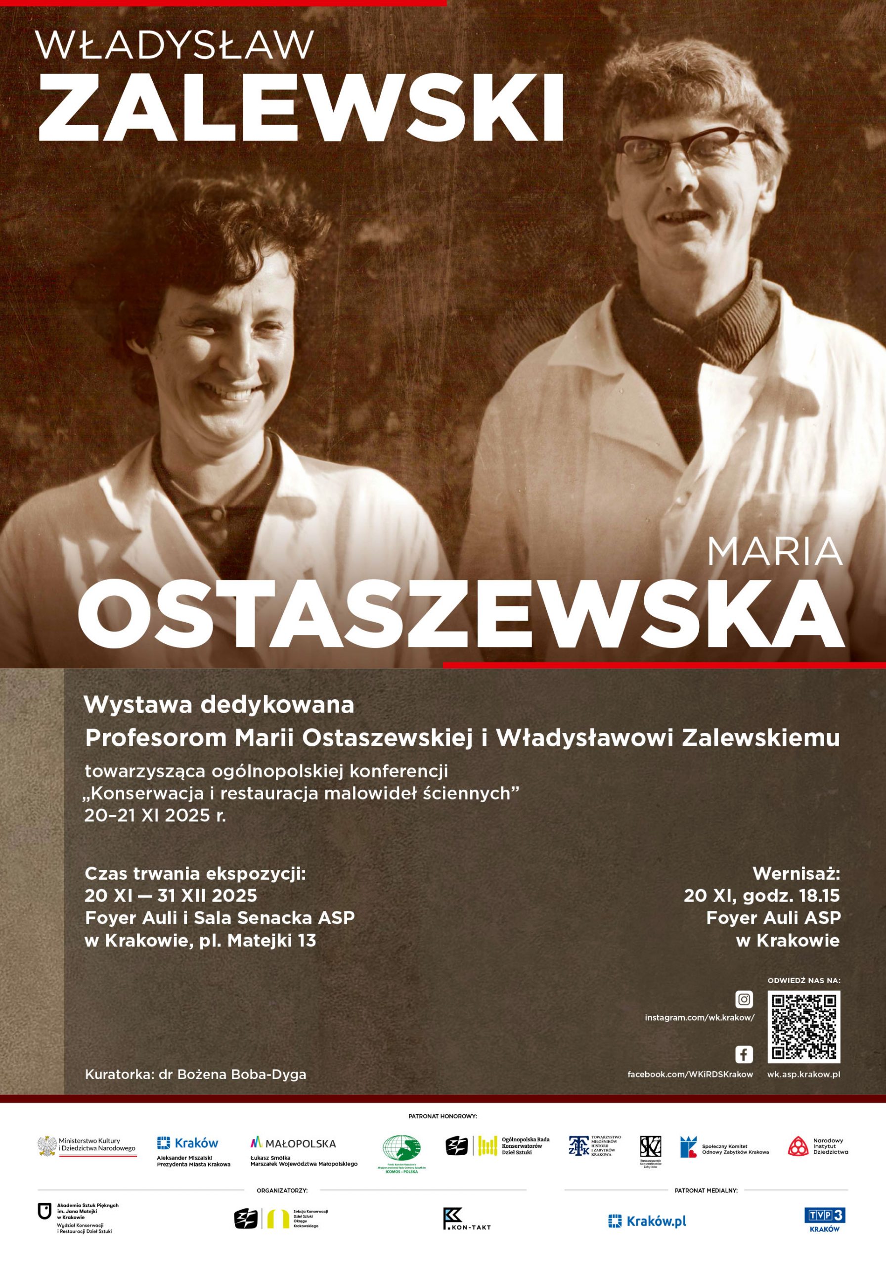 Wystawa „Maria Ostaszewska – Władysław Zalewski”