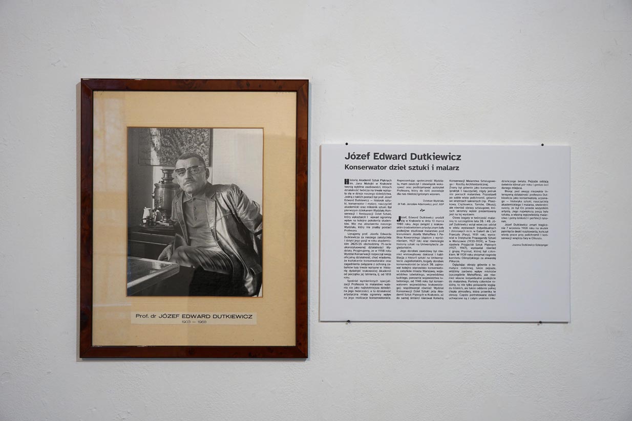 „Józef Edward Dutkiewicz. Konserwator dzieł sztuki i malarz”