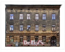 Inwentaryzacja fotogrametryczna elewacji frontowej kamienicy przy ul. Kochanowskiego 18 w Krakowie, Pracownia Dokumentacji Konserwatorskiej Malarstwa i Rzeźby, rok akademicki 2020/2021, wyk. studenci V roku WKiRDS spec. konserwacja malarstwa: Dagmara Mikler, Kornelia Paczkowska, Aneta Pazdur, Robert Polanowski, Justyna Samborska