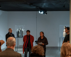 Wernisaż wystawy "Przemiany" (17.10.2021) w ramach Open Eyes Art Festival, fot. Wawrzyniec Woźniak