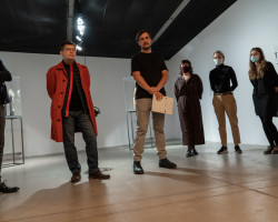 Wernisaż wystawy "Przemiany" (17.10.2021) w ramach Open Eyes Art Festival, fot. Wawrzyniec Woźniak