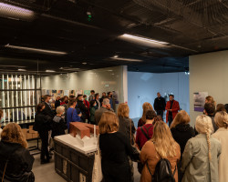 Wernisaż wystawy "Przemiany" (17.10.2021) w ramach Open Eyes Art Festival, fot. Wawrzyniec Woźniak