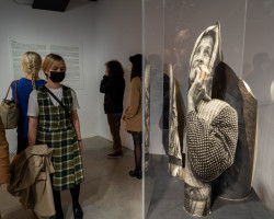 Wernisaż wystawy "Przemiany" (17.10.2021) w ramach Open Eyes Art Festival, fot. Wawrzyniec Woźniak